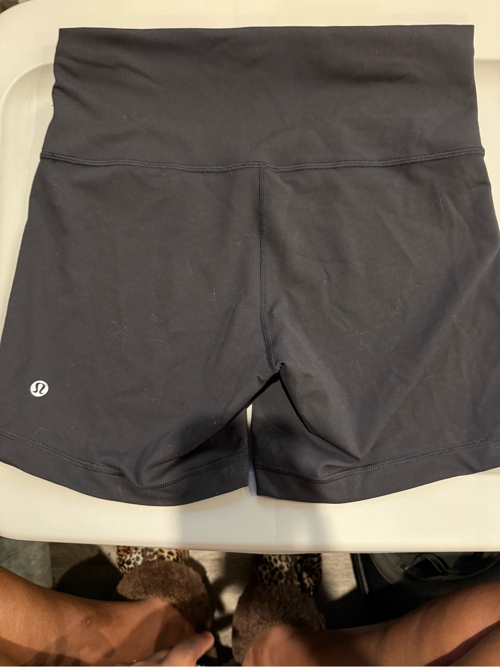 lululemon Wunder Under Shorts Black Athletic Shorts Size 10